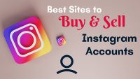 sell Instagram account